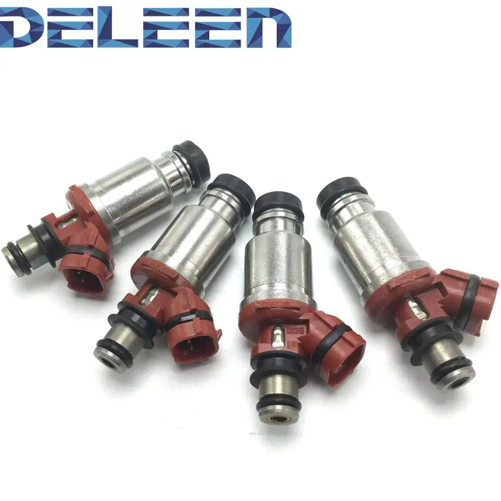 

Deleen Set of x4 Fuel Injectors 93-96 Geo Prizm 1.8L I4 23250-16160 Car Accessories