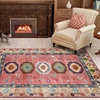 Bubble Kiss Ethnic Style Turkish Pattern Design Pink Rugs Home Non-Slip Customized Carpets for Bedroom Popular Soft Floor Mats 3