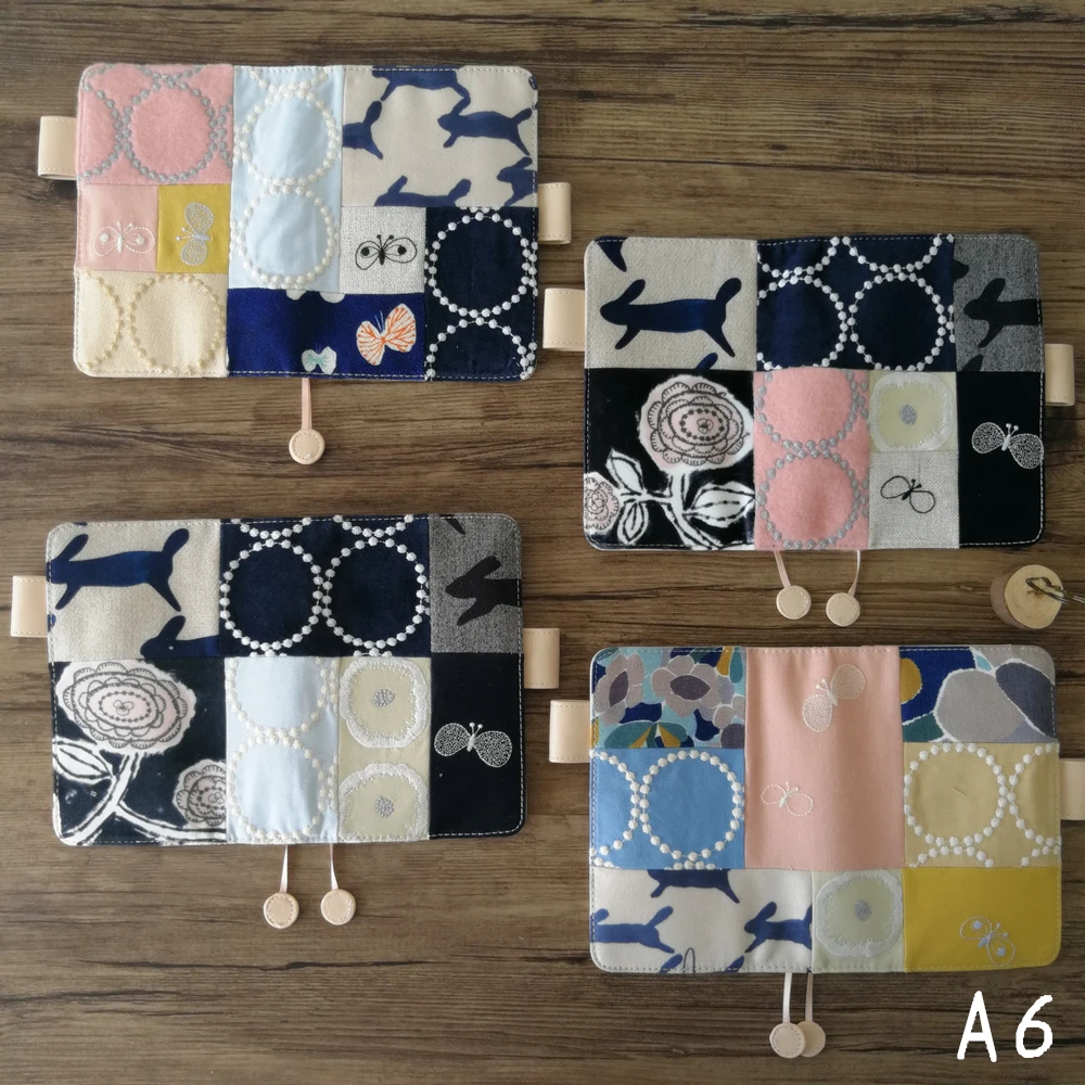 Soft Cloth Cover Design Japanese Style Journal Cover A5 A6 Suit For H O B O  Standard A5/a6 Fitted Paper Book - Notebook - AliExpress