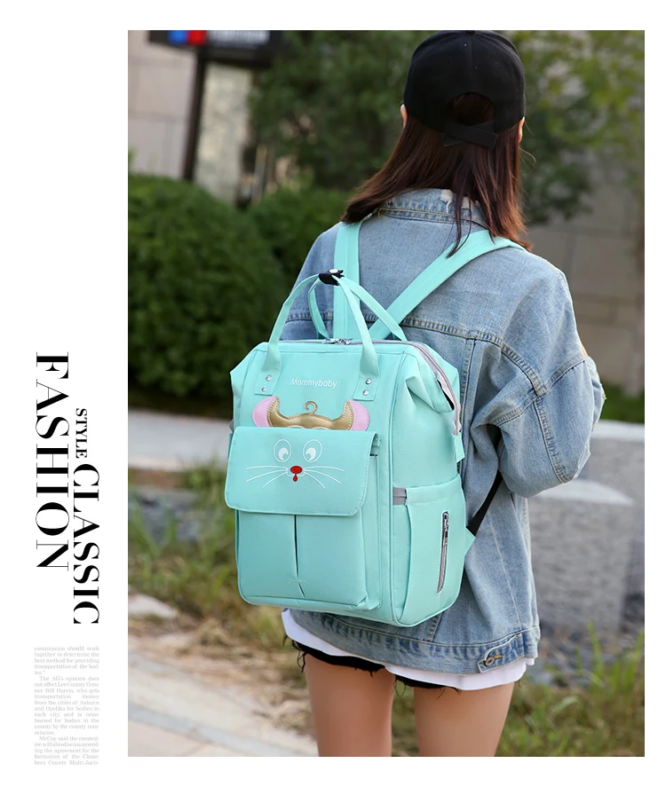 Сумка для детских подгузников Mommy Packpack модная сумка для подгузников для мам Packback Diper Bags Oranizer многофункциональная сумка для мам