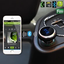 Портативный lcd умный Bluetooth беспроводной Автомобильный MP3 музыкальный плеер fm-передатчик Радио пульт дистанционного управления с микрофоном Поддержка TF карты
