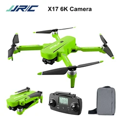 JJRC Dron X17 con GPS, cuadricóptero con cámara 6K, cardán de 2 ejes, sin escobillas, 5G, WiFi, FPV, cámara Dual, 30 minutos de vuelo, plegable