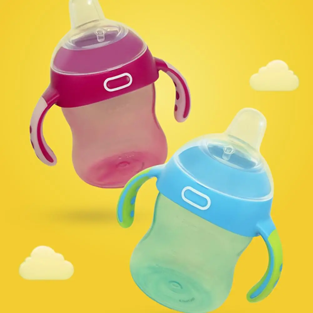 Baby Snippy Cup Leaner Cup Duck Mouth Shaped Cup Baby Training Children Learn Drinking Cup Anti-Side Leakage Cup
