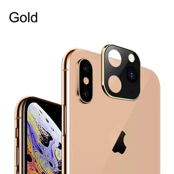 

100PCS For iPhone 11 3D Full Back Camera Screen Protector for iPhone 11 Pro Max 2019 Camera Tempered Glass Film Aluminum Metal