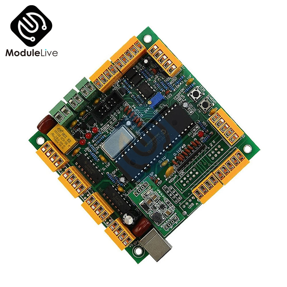 USB CNC 2,1 4 оси плата контроллера интерфейса гравировальной машины интерфейсная плата CNC USB MK1-Y103