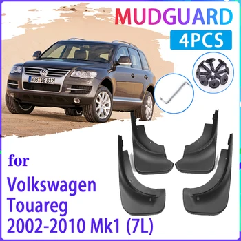 

4 PCS Car MudFlaps for VW Touareg 7L 2002~2010 MK1 Mudguard Splash Guards Fender Auto Accessories