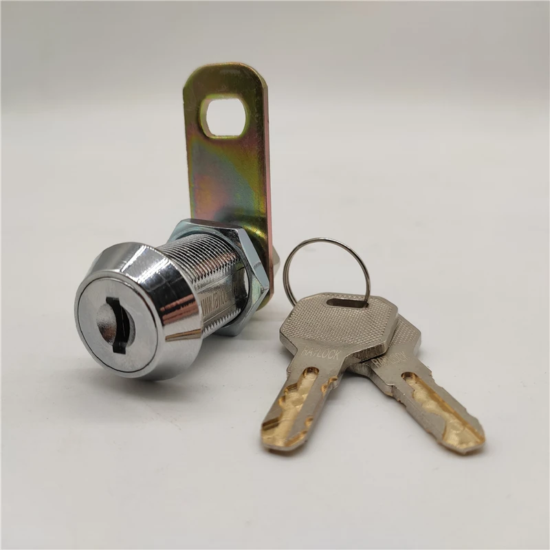 Keyed differently anti rust cylinder security disc key mailbox cam lock