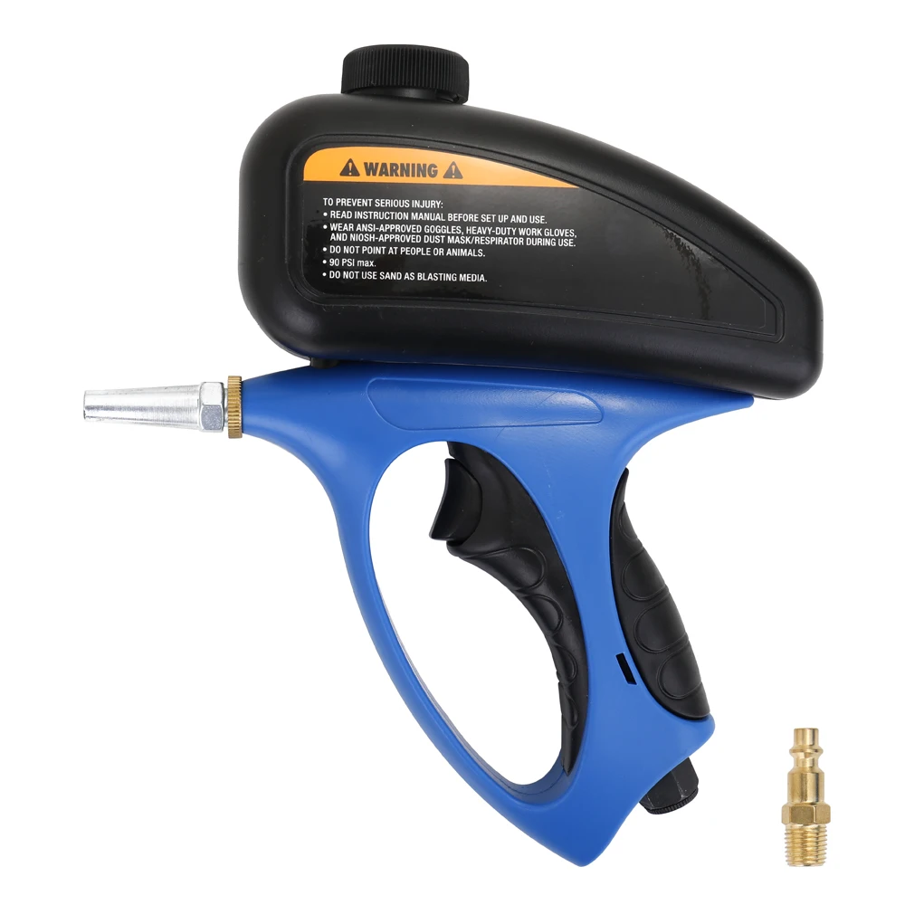 

Professional Fine Quality Pneumatic Sandblasting Machine Sandblaster Manual Abrasive Spot Blaster Machines Power Tools