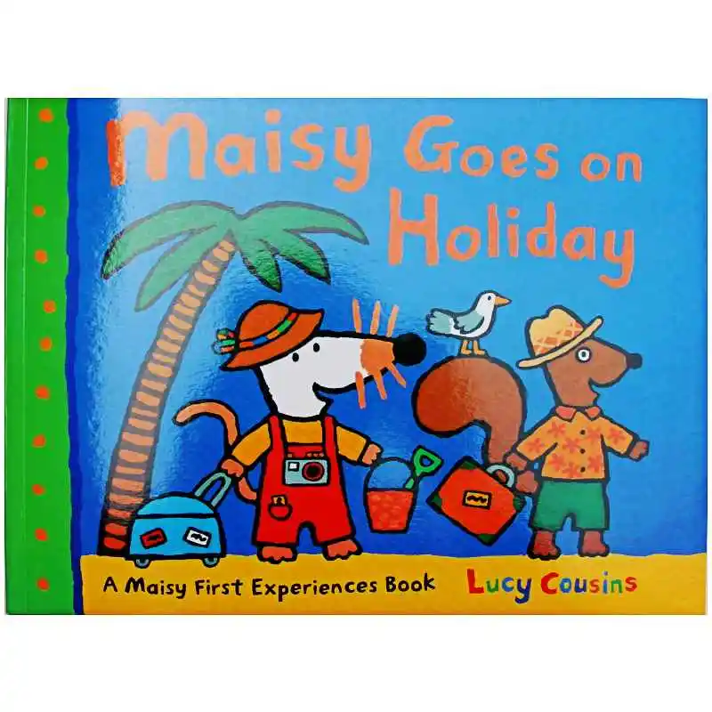 Maisy отправляется на каникулы от Lucy Cousins развивающая английская картинная книга