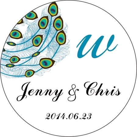 Наклейки на свадьбу бирки украшения для дня рождения персонализированные