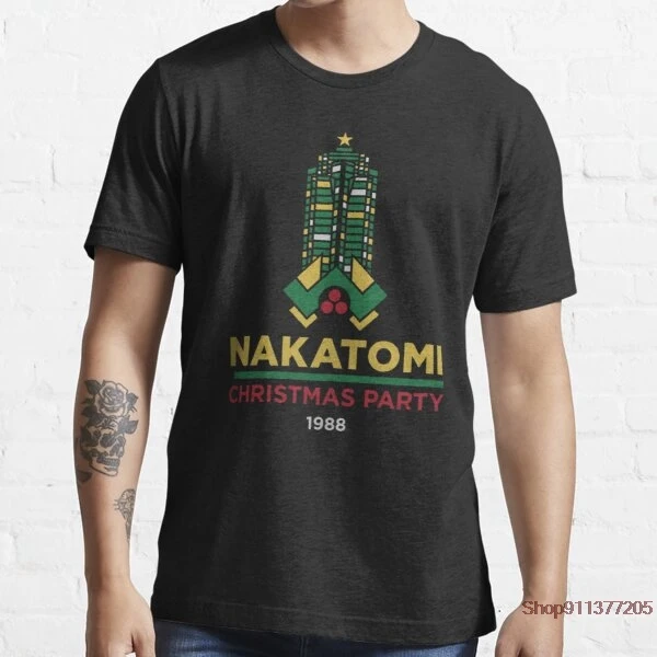 Die Hard Nakatomi Рождественская вечеринка 1988 горячая Распродажа футболка клоуна