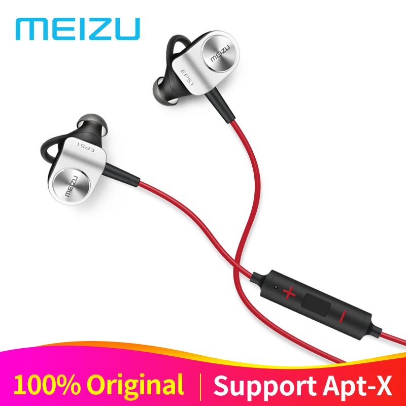 Оригинальный Meizu ep51 Беспроводной наушники Bluetooth гарнитуры вкладыши Apt X стерео