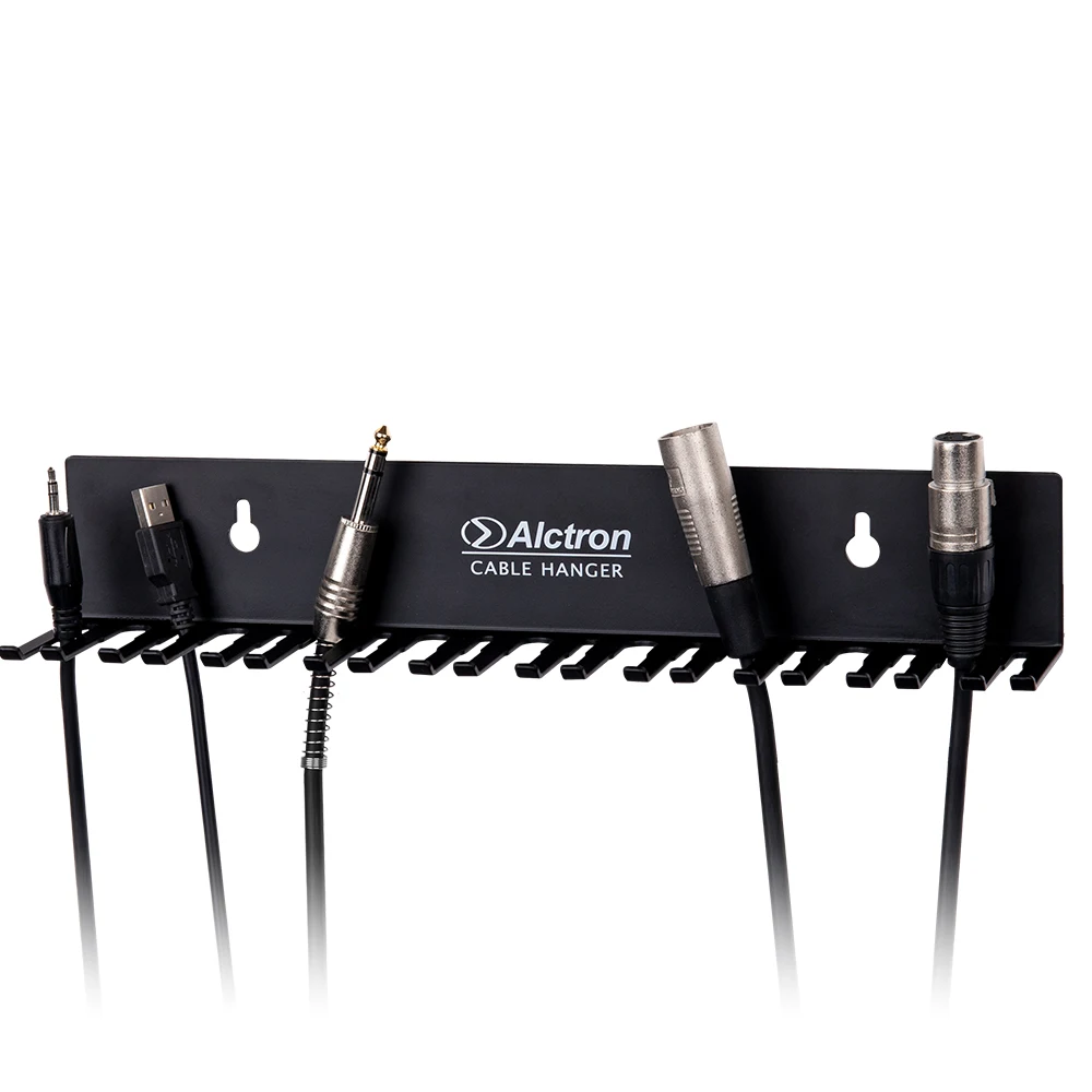 Alctron CPS200 cable hanger fits to different diameter cable, neat studio environment, attaches to wall directly, firm and lock 5