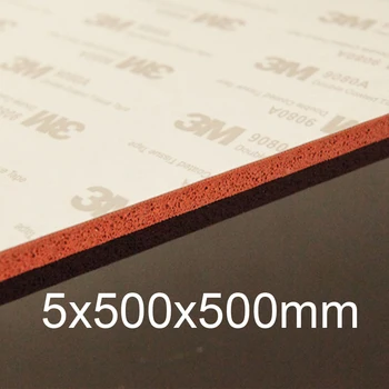 

5mm self-adhesion Silicone foamed board silicon foam pad foaming silica gel mat high temperature foam cushion sealing plate