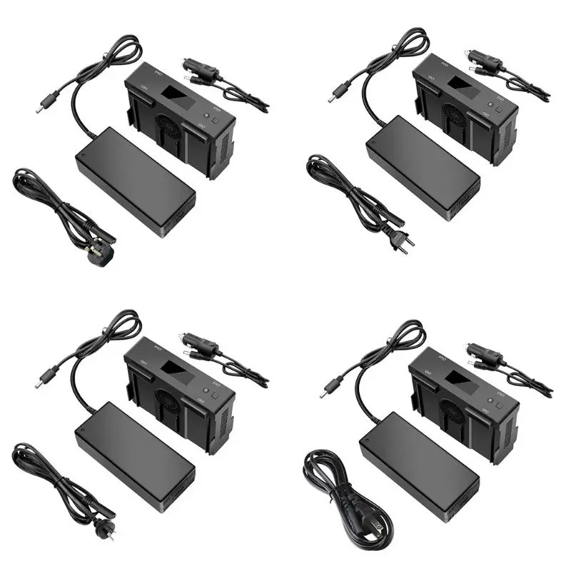 1 комплект зарядное устройство для DJI Mavic2 Pro Zoom Drone автомобильный домашний зарядный концентратор адаптер