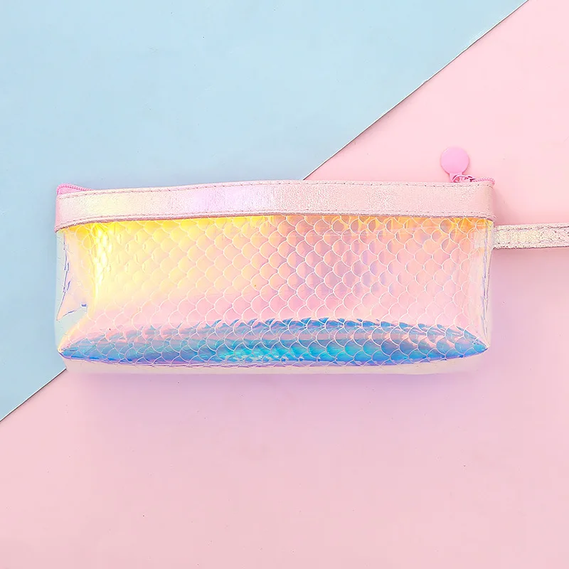 Чехол-карандаш с рисунком рыбьей чешуи Kawaii trousse scolaire stylo креативный чехол-карандаш piornik szkolny pencil box school