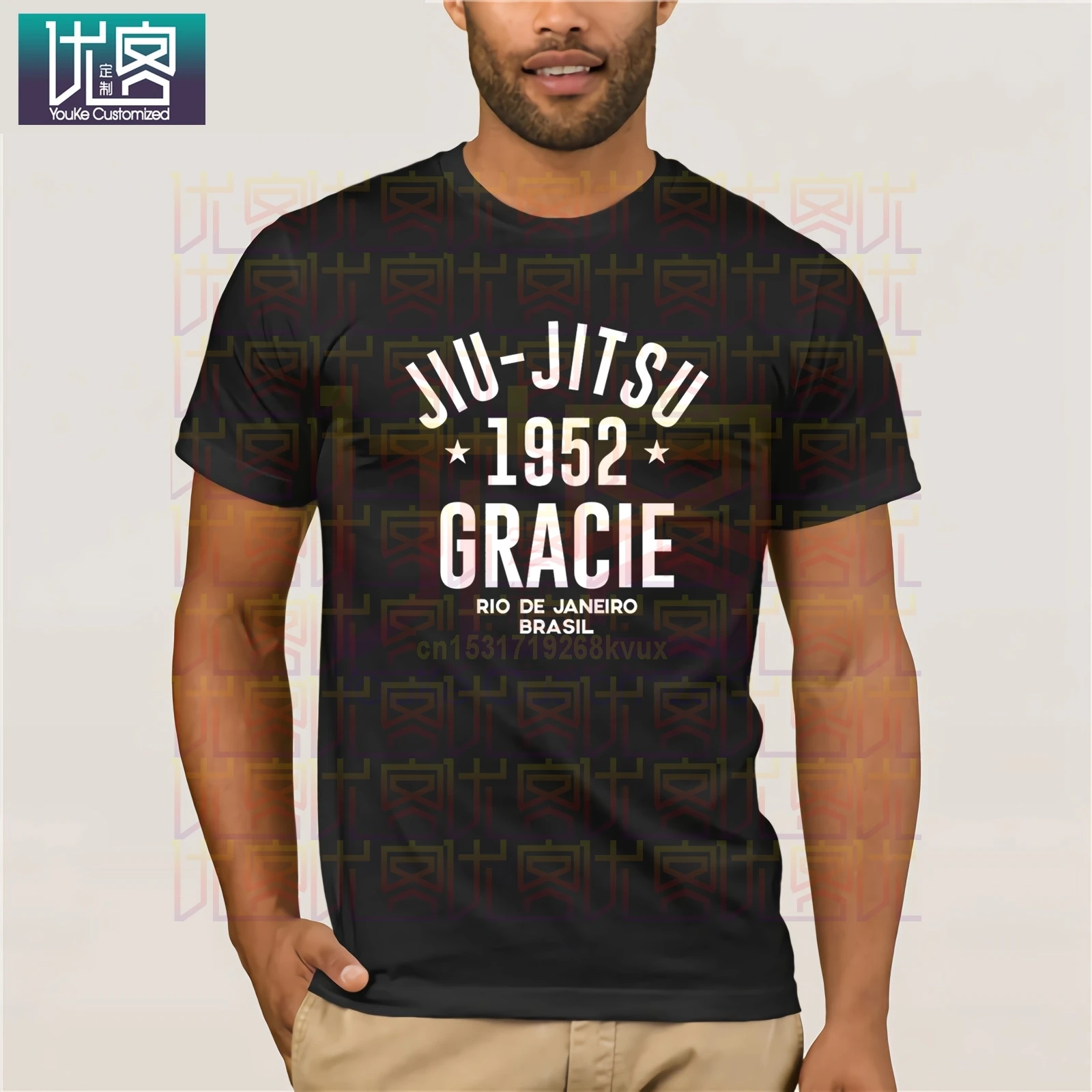 Футболка Jiu Jitsu Gracie одежда Боевая часть BJJ топ футболки Забавные хлопковые топы