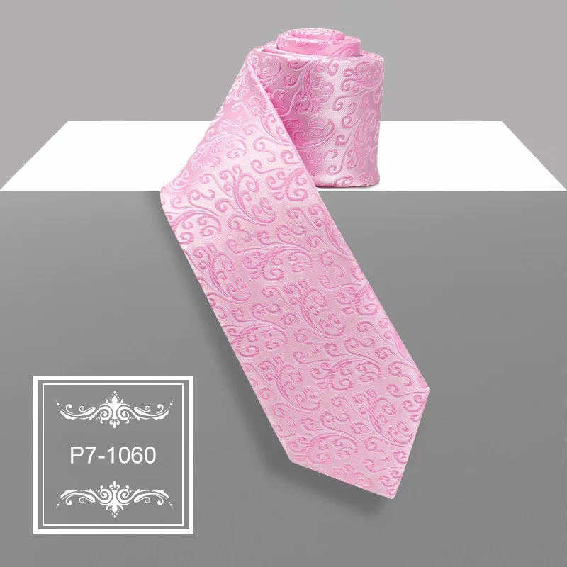 P7-1060 Фирменная Новинка Мода Высокое качество Для мужчин 7 см; красный; фиолетовый; розовый застежка-молния галстук-бабочка, деловой костюм на свадьбу для шеи галстук-бабочка для Для мужчин с подарочной коробкой - Цвет: P7-1060
