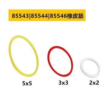 

10-20pcs/set MOC DECOOL technic parts Rubber Band 2x2 3x3 4x4 5x5 Compatible 85543 85544 85545 85546 MOC Blocks Parts