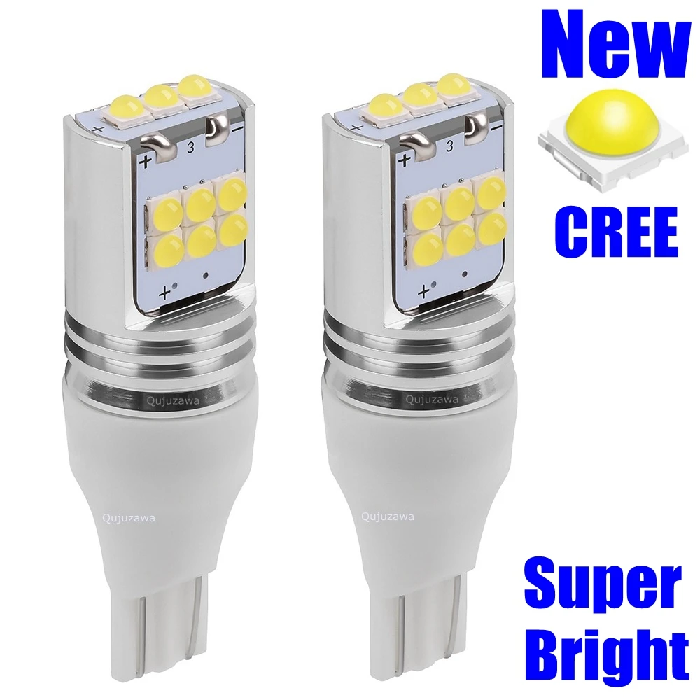 4Pcs Brght Whte Canbus LED Bulb for Car Backup Reverse Lghts 912 921
