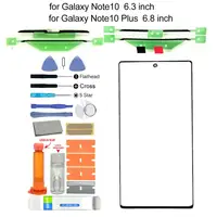 Ersatz Front Glas Bildschirm Reparatur Kit für Samsung Galaxy Note 10 10 Plus Selbst reparatur