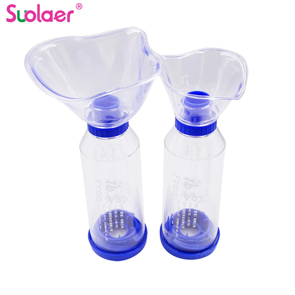 Medical Tank Spacer Drum Suction Inhaler Device Mask Nebulizador Bottle Air Compressed Nebulizer for All Ages Dropshipping | Красота и