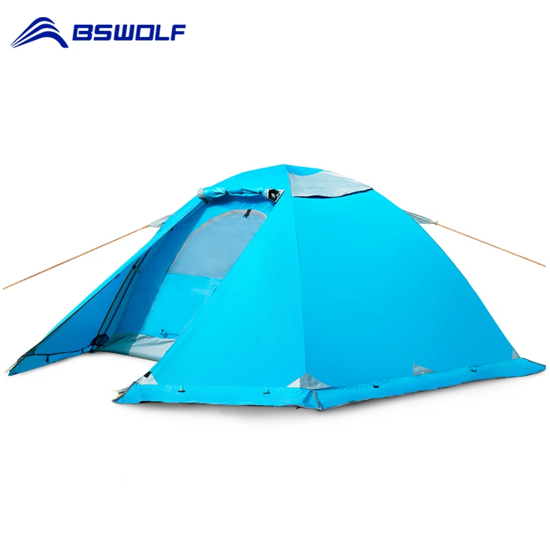 Наружные палатки для кемпинга 2 человека двухслойные ветрозащитные