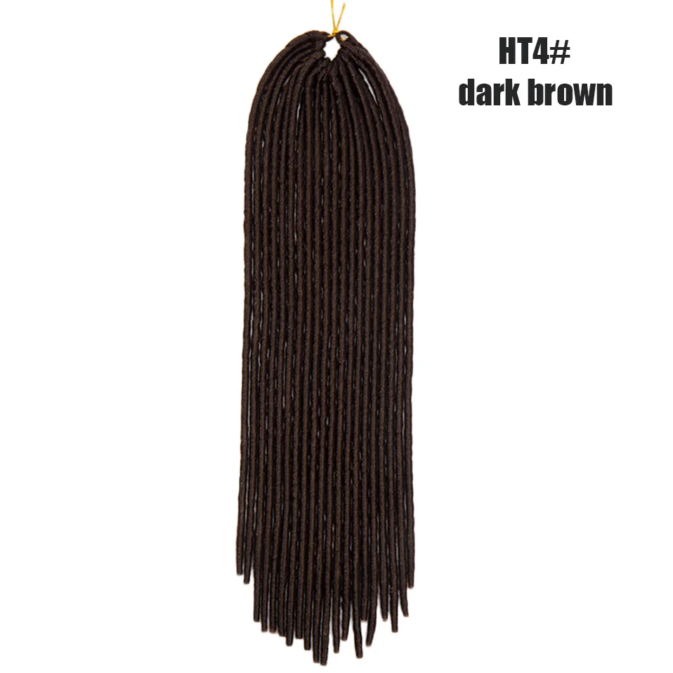 dark brown BENEHAIR, Омбре, вязанные крючком волосы, искусственные Локи, синтетические вязанные волосы для наращивания, богиня, косички, искусственные волосы для черных женщин - Цвет: dark brown