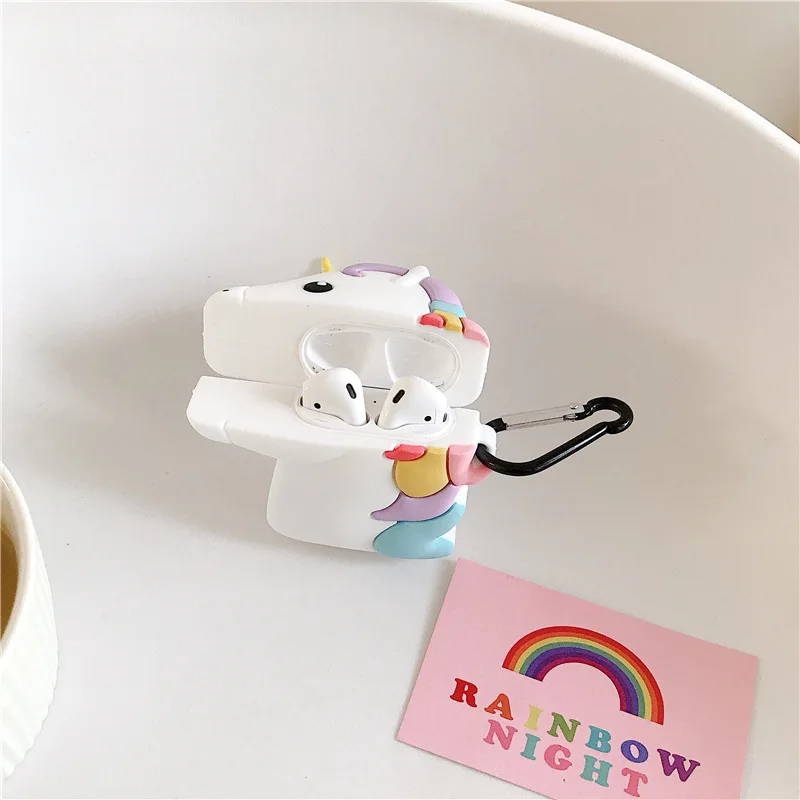 Silicone Unicorn Airpods Case -Unicorn Fashion Ha7e10c4918154a86a0b13be792cf5b0fT