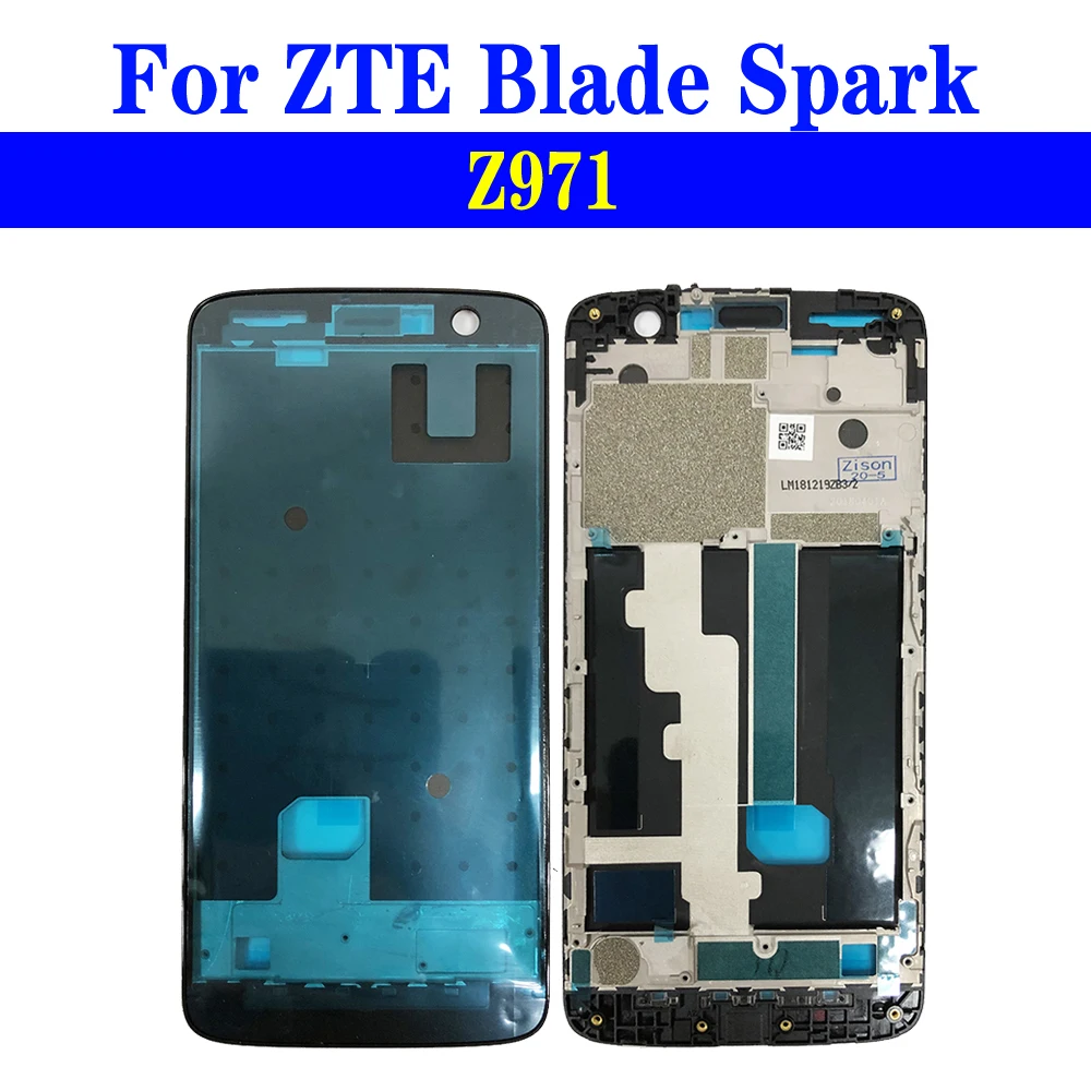 Z971 средняя рамка для телефона ZTE Blade Spark сменная запчасти передней крышки корпуса |