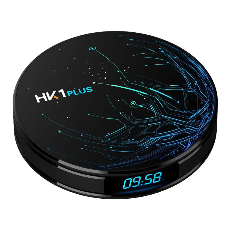 Hk1 Plus Smart Tv Box Android 8.1 Os S905X2 Quad Core Lpddr4 4Gb 32Gb 2.4G/5G Dual Wifi Usb3.0 Bt4.0 4K Hdr H.265 Tv Set Top Box