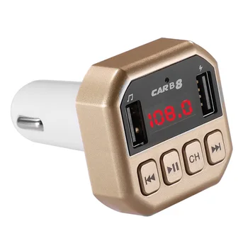 

Car MP3 Player Wireless Bluetooth Car FM Transmitter Radio Lcd Aux SD Card Dual 2 USB Charger MP3 Player Car Electronics