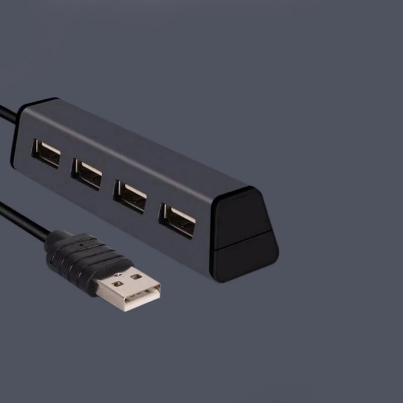 USB3.0 концентратор Высокоскоростной разветвитель четырехпортовый usb-разветвитель type-C/Usb интерфейс Plug And Play Высокоскоростная передача Поддержка Otg Blac