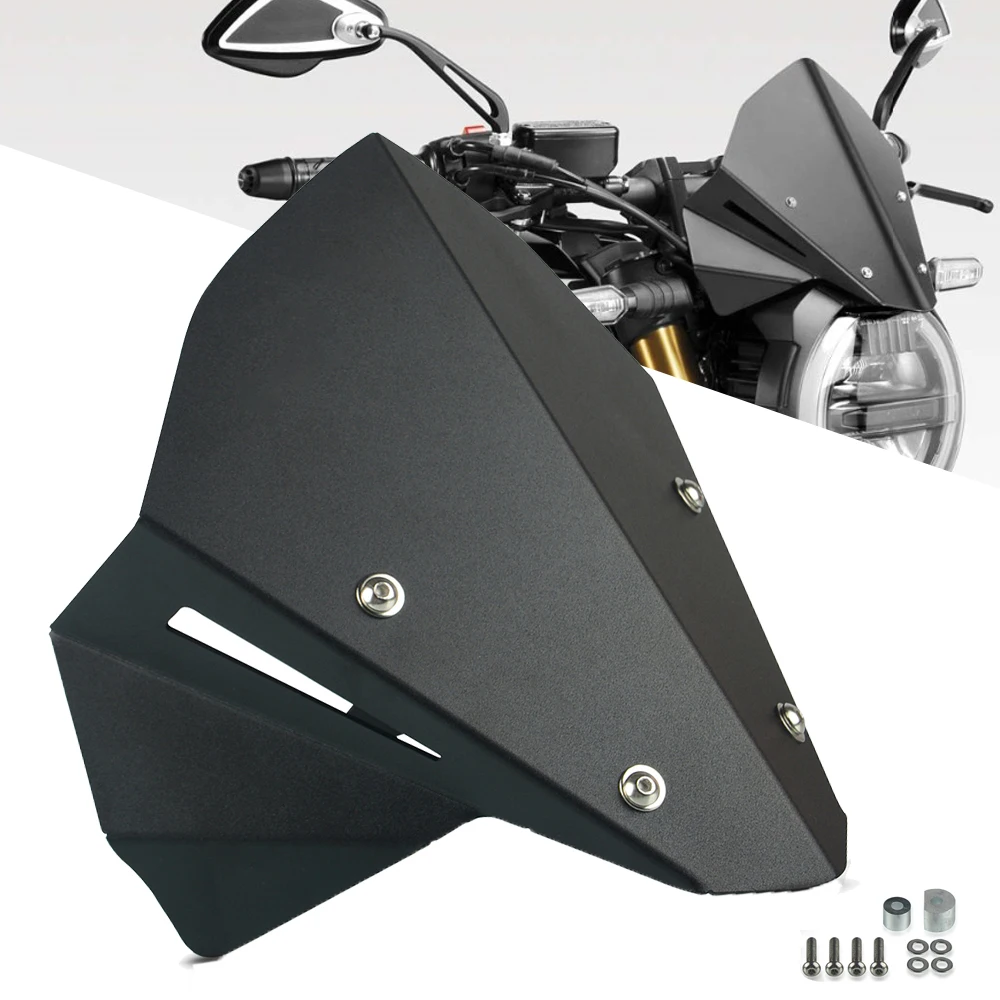 

Motorcycle Sports Visor Viser Windshield WindScreen Fits For CB650R 2019 2020 CB650-R 19-20 Double Bubble cb650r Neo Sports Cafe
