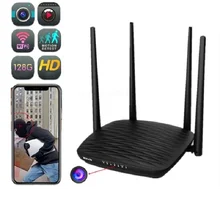 

1080P HD Mini Camera WIFI Router Camera Audio Video DVR Multifunctional Night Vision Camera Suitable for Home Security Nanny Cam