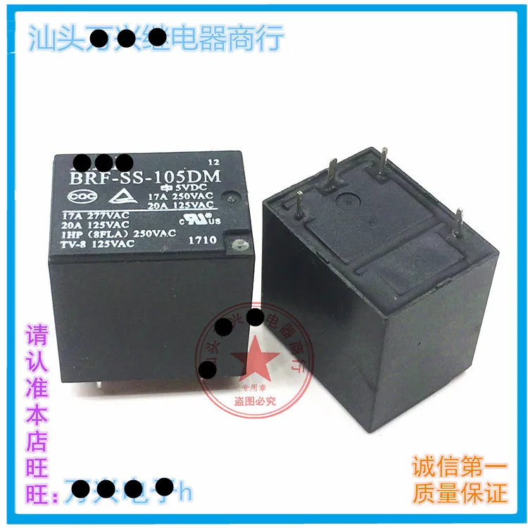(10piece) RelaBRF-SS-105DM 5VDC BRF-SS-112DM 12VDC BRF-SS-124DM 24VDC BRF SS 112DM 12V 5V 24V 4PIN 17A New | Электронные