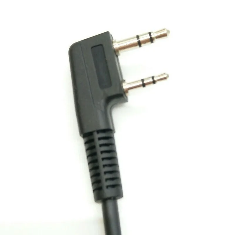 XQF 2 Pin PTT Динамик! Микрофон K24 микрофон для BAOFENG UV-5R 5RA/B/C/D/E UV-3R+ kenwood рация с бесплатной доставкой