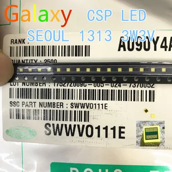 

500PCS SEOUL LED Backlight 3W 3V CSP 1313 Cool white LCD Backlight for TV TV Application SWHUO110E