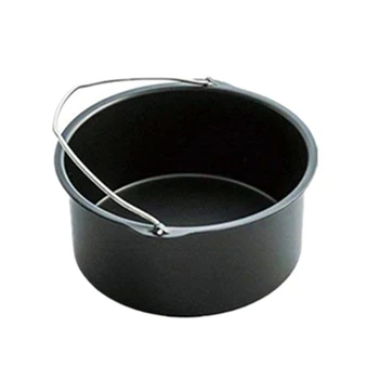 

12 in 1 Set Air Fryer Accessories Fit 4.8QT-6.3QT Cake Barrel Pan Rack Mat Kit SP99