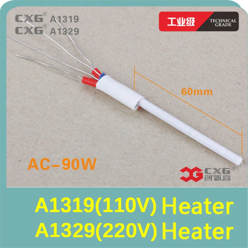 Cxg Ceramiczny Rdzen Grzejny A1329 Wysokiej Jakosci Lutownica Z Funkcja Czujnik Temperatury A1319 60w 110v 220v Electric Soldering Irons Aliexpress