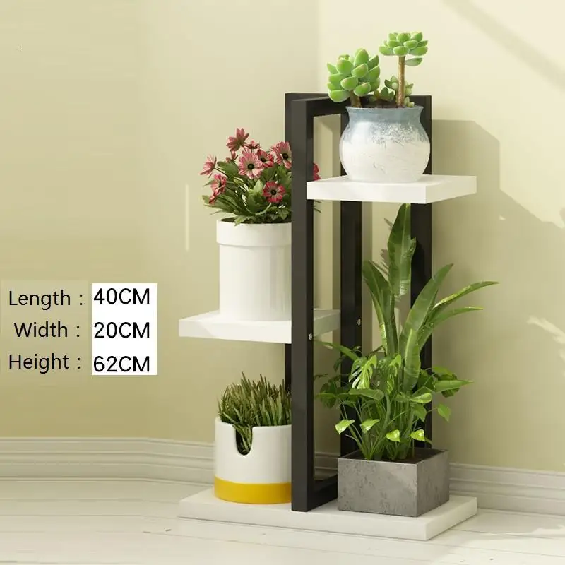 Version J Urbano Madera Suporte Flores плантенреккен лестница садовые полки для наружной стойки балкон цветок стойки Dekoration завод полка - Цвет: Version J