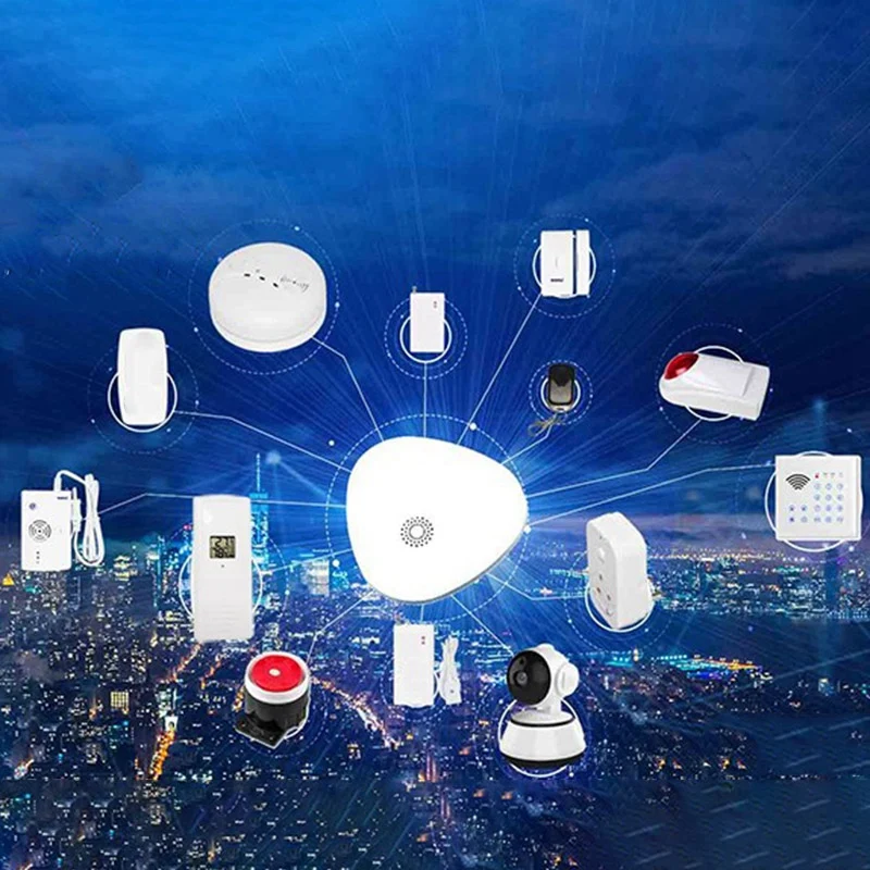 Умный дом безопасности дома Wifi сигнализация Система Android/Ios приложение смартфон