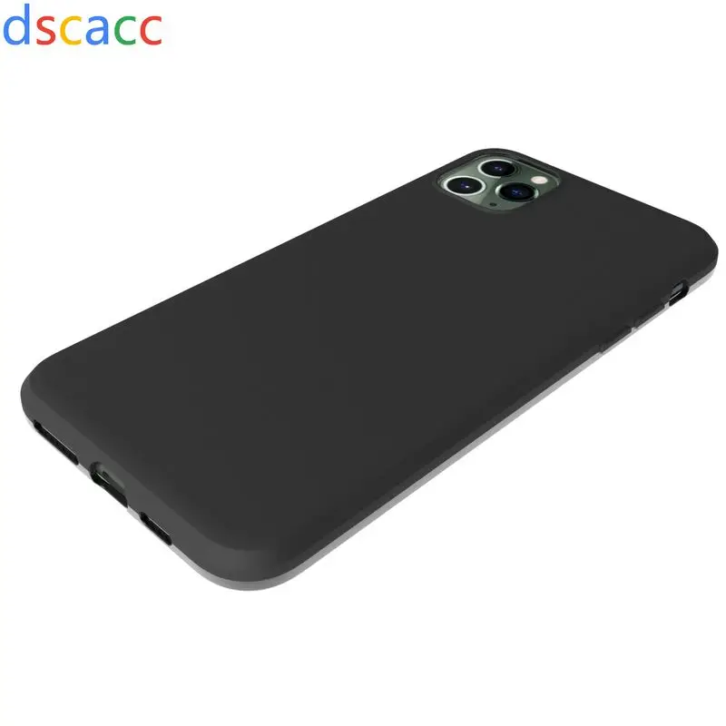 DSCACC матовый чехол из ТПУ чехол Защитный чехол для телефона для iPhone 11 6,1 11Pro 5,8 11 Pro Max 6,5 X XS MAX XR 8 7 6 5 100 шт
