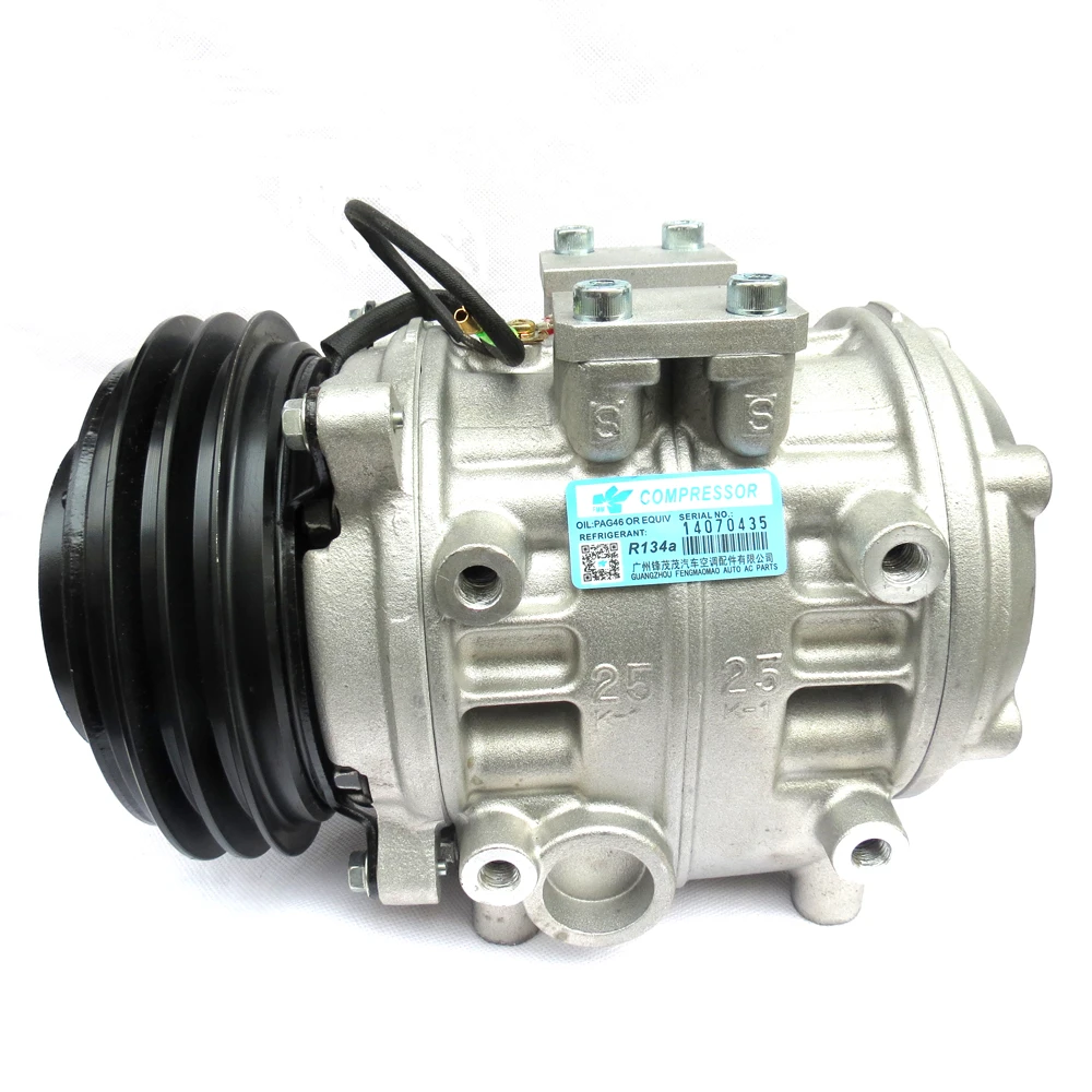 10p25b New Air Conditioning Ac Compressor For Hino Rainbow Toyota Coaster Bus 24v A C Compressor Clutch Aliexpress