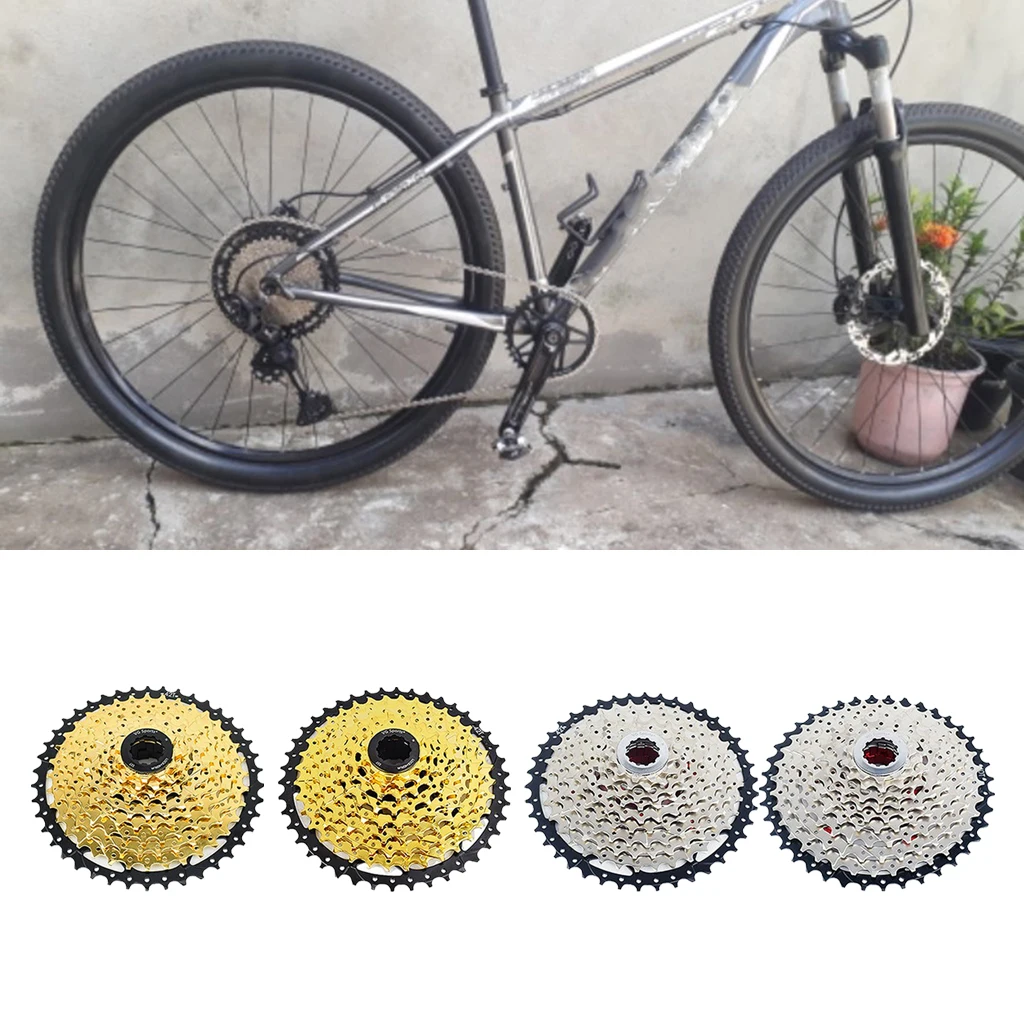 

Bike Cassette 9 / 10 Speed 11-42T Cassette Freewheel Bracket Sprocket Bicycle Accessory