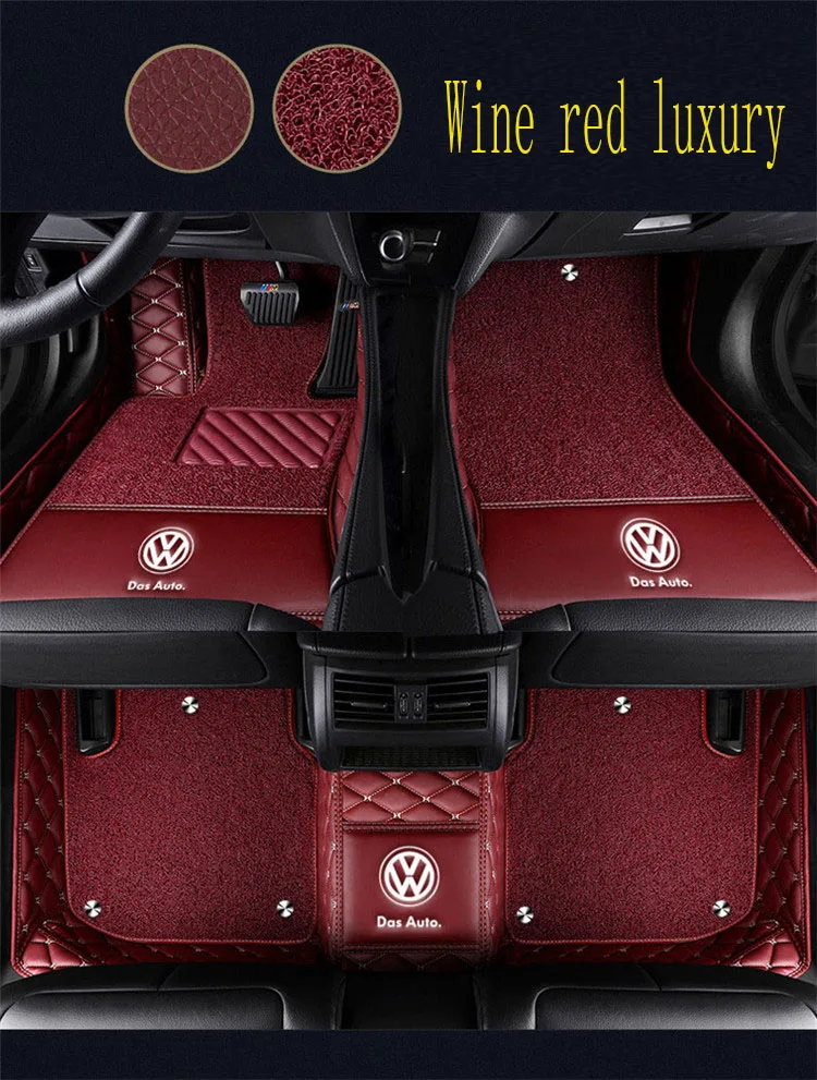 Автомобильные коврики с логотипом/фирменный логотип для Защитные чехлы для сидений, сшитые специально для Mitsubishi Lancer Galant ASX Pajero V73 V93 5D стайлинга автомобилей любых погодных ковровое покрытие линии