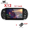 DataFrog X12 Portable Handheld Video Game Console 5 inch Double Rocker Handheld Game Console Support TV Output ► Photo 1/6