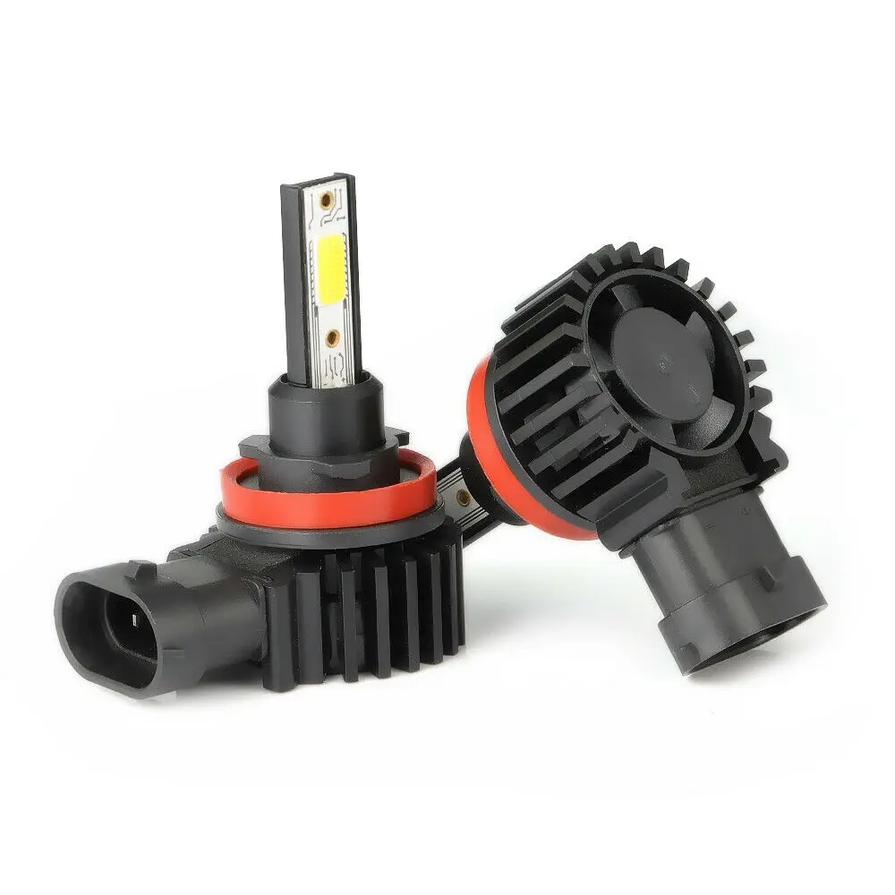 Комплект D9 Mini H1 H7 H4 Hi/L faros светодиодный светильник H11 9005 9006 HB4 9012 bombillas de repuesto iluminacion
