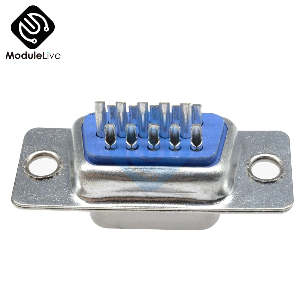 10 шт. Разъем DB15 DB-15 15pin гнездо VGA для ЖК-монитора новые инструменты