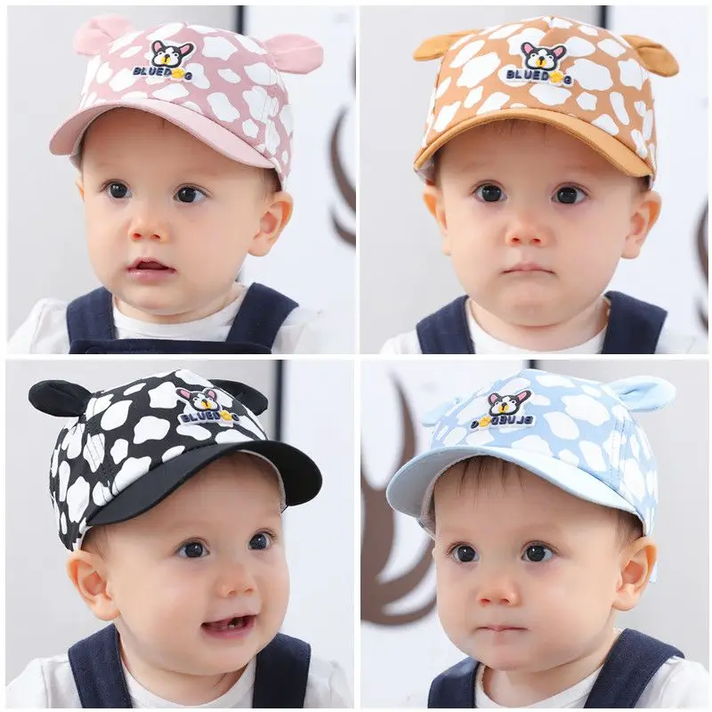 Newest Summer Newborn Baby Girl Boy Sun Cap Cotton Beret Hat Striped For Dropshipper